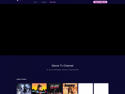dancetv.tv snapshot