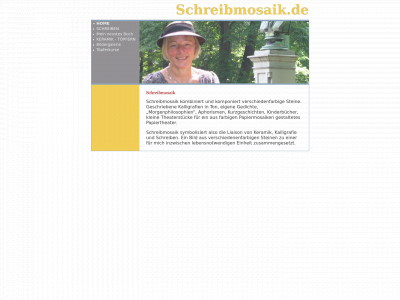 schreibmosaik.de snapshot