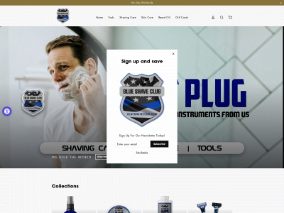blueshaveclub.com snapshot