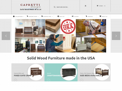 caprettidesign.com snapshot