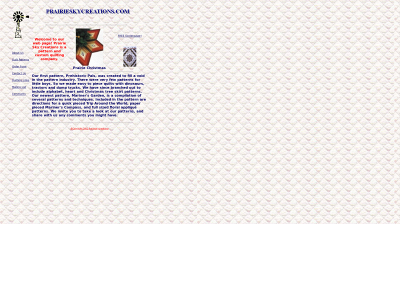 prairieskycreations.com snapshot