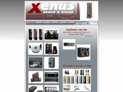 xenus.be snapshot