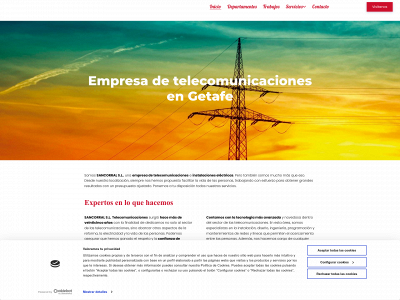 www.instalacioneselectricasydetelecomunicaciones.es snapshot