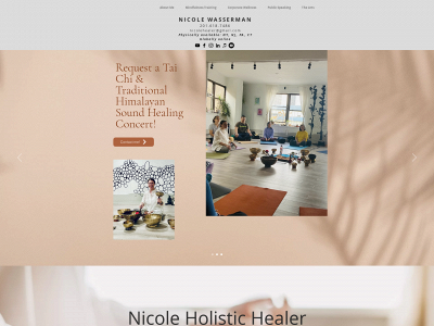 www.nicoleholistichealer.com snapshot