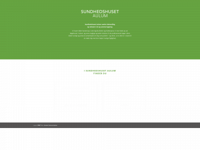 sundhedshusaulum.dk snapshot