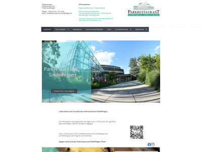 parkrestaurant-sindelfingen.de snapshot