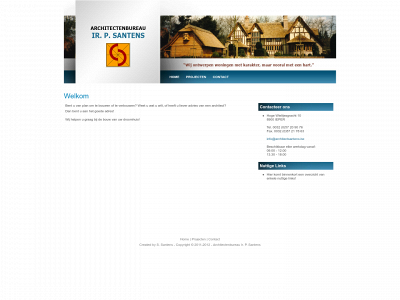 architectsantens.be snapshot