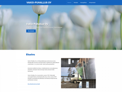 vakio-puhallus.fi snapshot