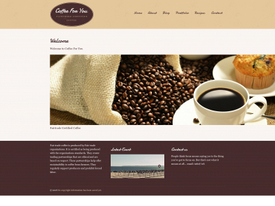 coffeeforyouonline.com snapshot
