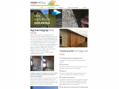 hempcrete.dk snapshot