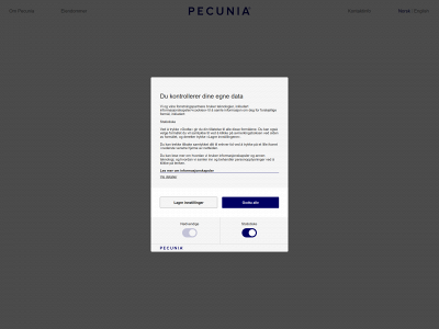 pecunia.com snapshot
