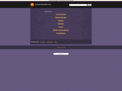 www.fromearthtoskillet.com snapshot