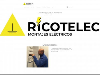 ricotelec.es snapshot