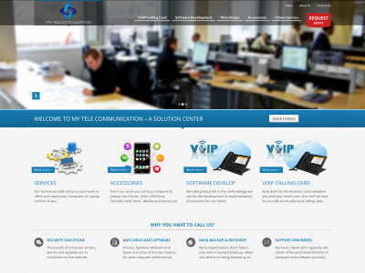 mytelecommunication.org snapshot