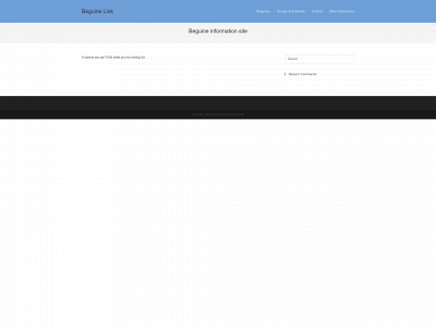beguine.link snapshot