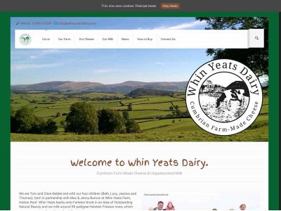 whinyeatsdairy.com snapshot