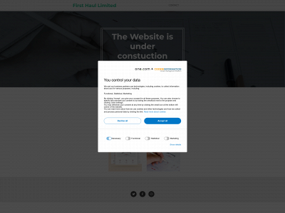 firsthaul.co.uk snapshot