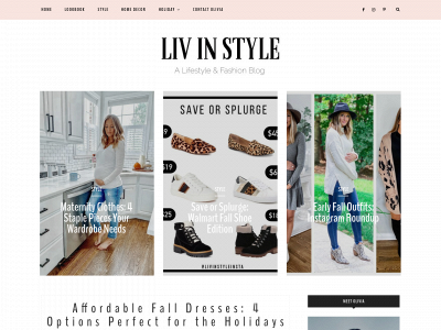 livinstyleblog.com snapshot