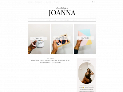 accordingtojoanna.com snapshot