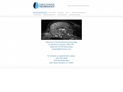 flvetneuro.com snapshot