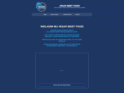 aquabestfood.be snapshot