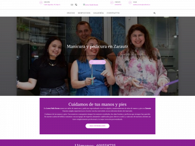 www.loreanailsroom.es snapshot