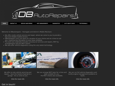 dbautorepairs.com snapshot
