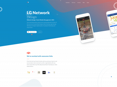 lgnetworkdesign.com snapshot