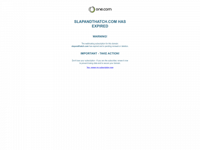 slapandthatch.com snapshot