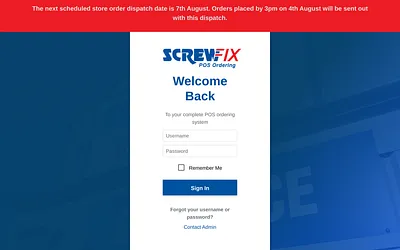 screwfixportal.co.uk snapshot