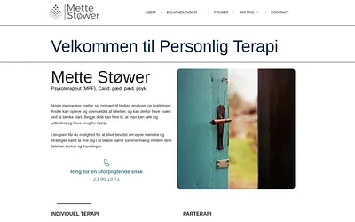 personligterapi.dk snapshot