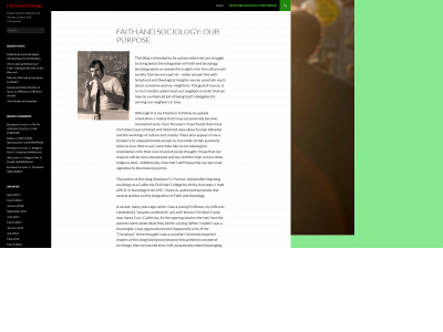 faithandsociology.com snapshot