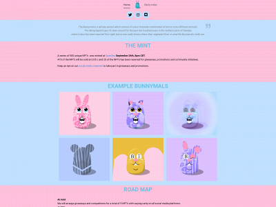 bunnymals.io snapshot