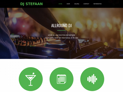 djstefaan.be snapshot