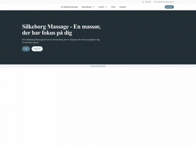 silkeborgmassage.dk snapshot