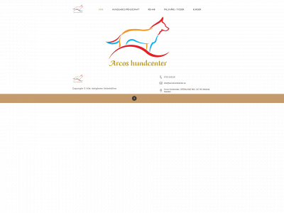 arcoshundcenter.se snapshot
