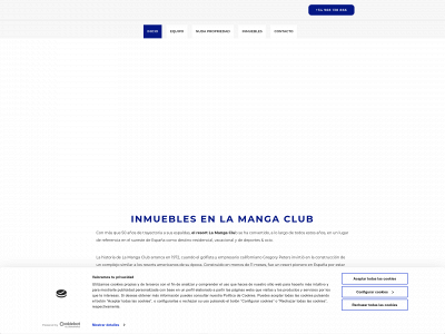 www.lamangaqualityhomes.es snapshot