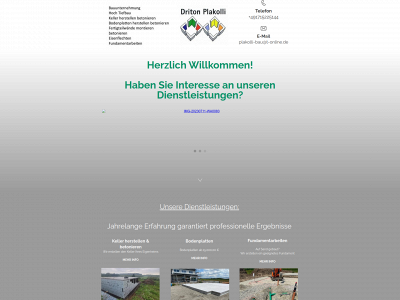 plakolli-bau.de snapshot