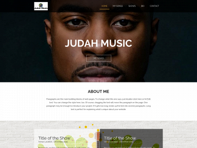 judahmusic.co.uk snapshot