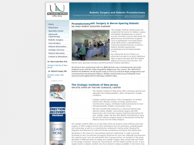 urologicinstituteofnj.com snapshot