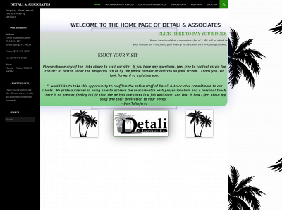 detaliassociates.com snapshot
