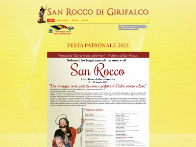 sanroccodigirifalco.it snapshot