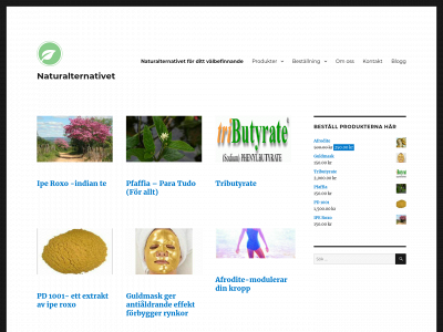 naturalternativet.se snapshot
