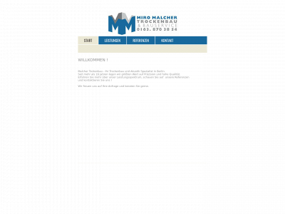 malcher-trockenbau.de snapshot