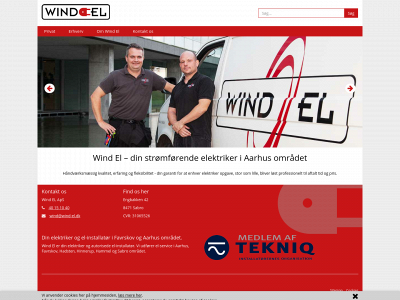 wind-el.dk snapshot