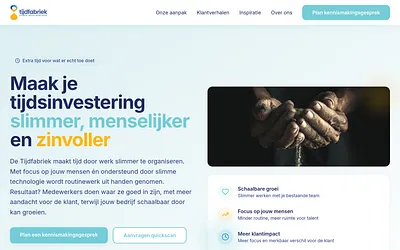 tijdfabriek.com snapshot