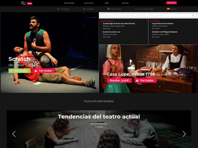 alltheater.es snapshot