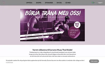 lerumsmuaythai.se snapshot