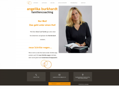 angelikaburkhardt.de snapshot
