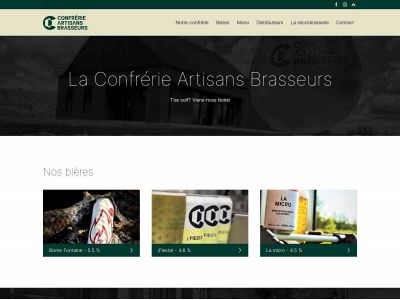 confreriebrasseurs.com snapshot
